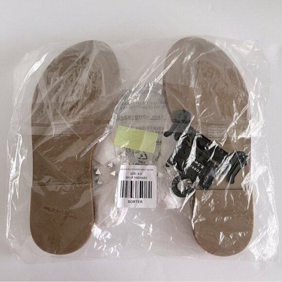 Torrid - Women's Studded Strap Sandal - Clear. Size: 8.5 WW. (1670) - Picture 3 of 14